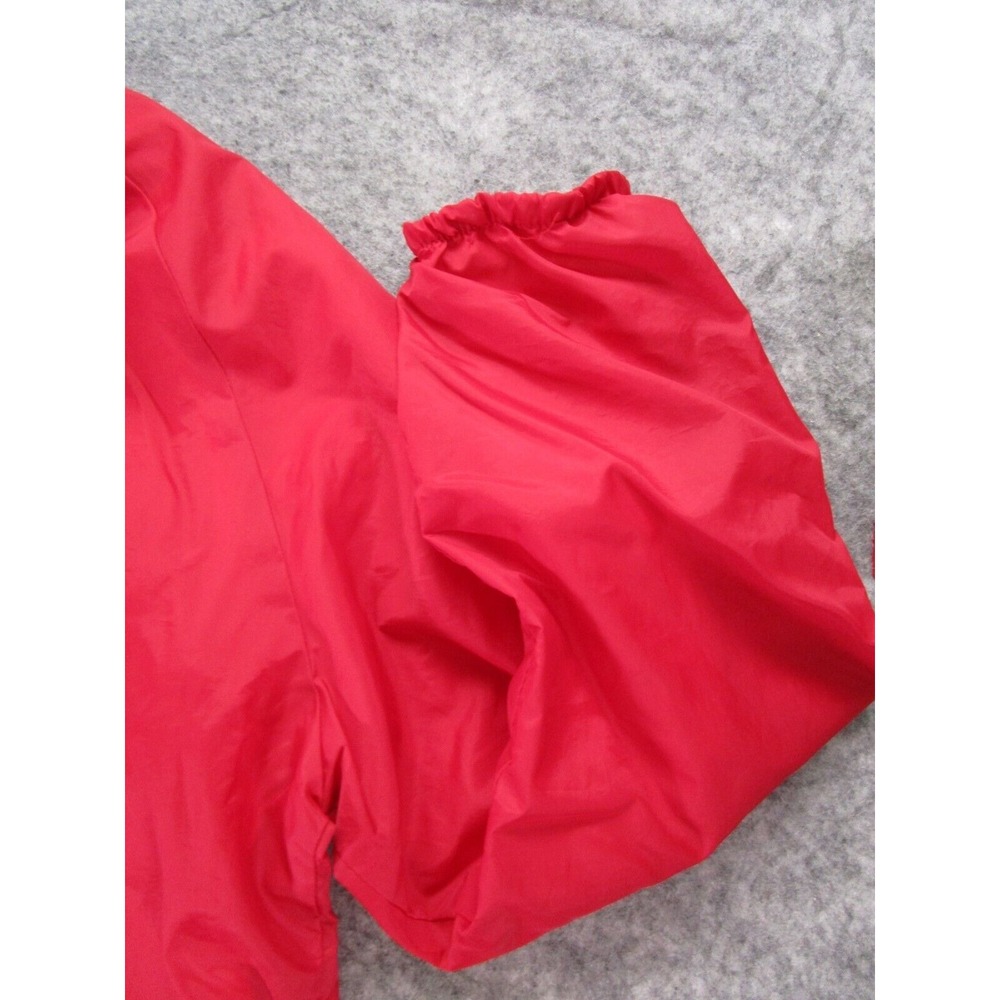 Vintage Swingster Jacket Adult Medium Made USA Red Woodland Hills Club VTG - Picture 4 of 12